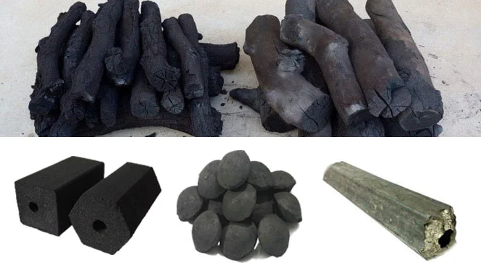 natural charcoal vs charcoal briquettes