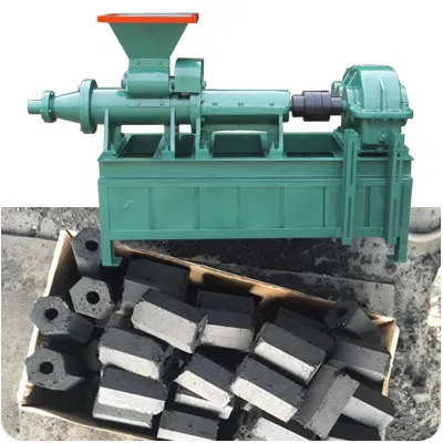 Charcoal extruder