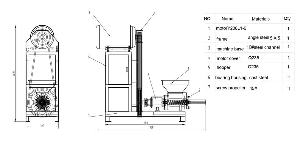 design-drawing-of-wood-briquette-machine