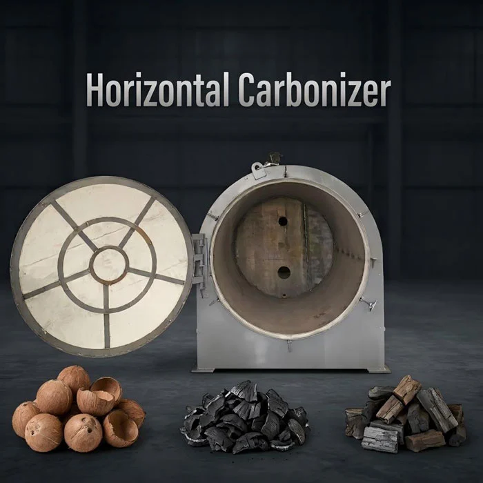 Horizontal Carbonization Machine